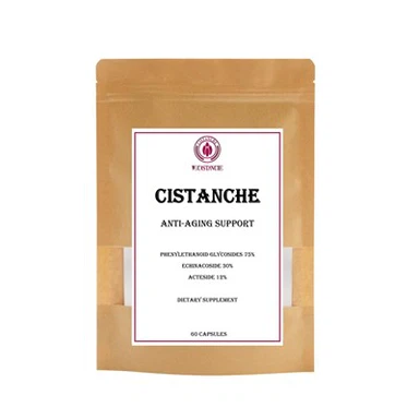 Supplemento dietetico Cistanche Supporto anti-età Glicosidi feniletanoidi 75% Echinacoside 30% Acteoside 12%